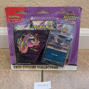 Pokémon TCG Mega Evolution Ascended Heroes Tech Sticker Collection - Gastly